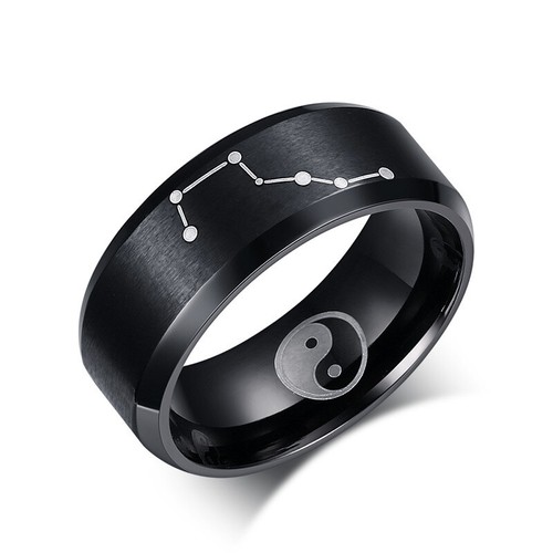 Anello uomo nuovo acciaio - nuovo,