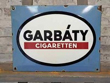 Insegna smaltata GARBÁTY