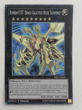 Yu-gi-oh! Numero C107 Drago Galattico Occhi Tachionici SUPER RARA - Italiano