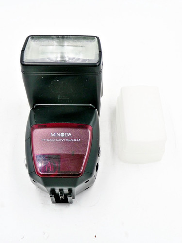 Flash minolta program - program, 5200i