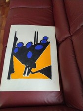 UGO SISSA  tecnica mista su carta   1963