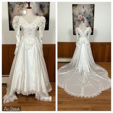 Splendido abito da sposa