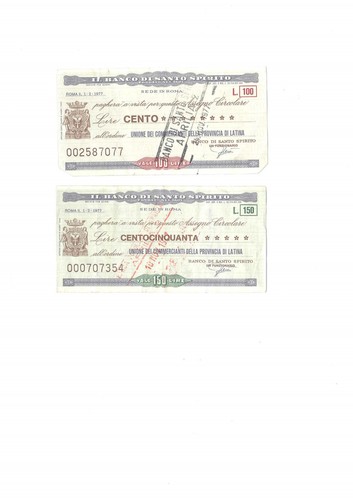 Miniassegni compensati banco - compensati,