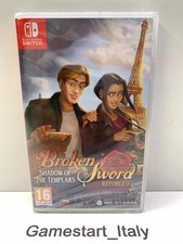 BROKEN SWORD SHADOW OF THE TEMPLARS REFORGED - SWITCH - NUOVO SIGILLATO PAL
