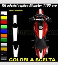 Kit adesivi replica Monster 1100 EVO Ducati Monster 696/796/1100 V178"