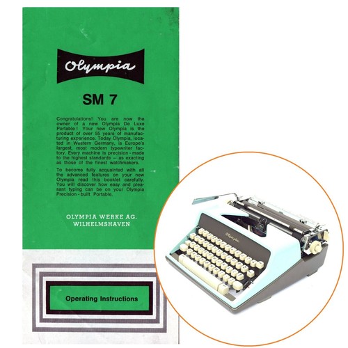 Macchina scrivere olympia - scrivere,