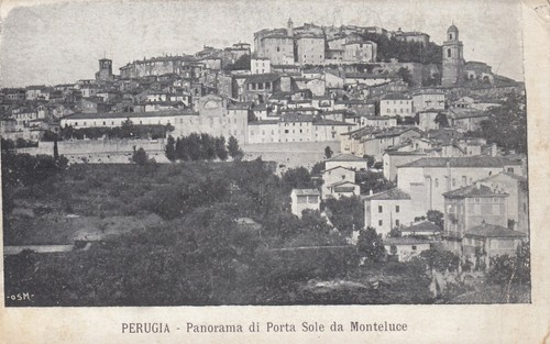 Cartolina perugia umbria - *51,
