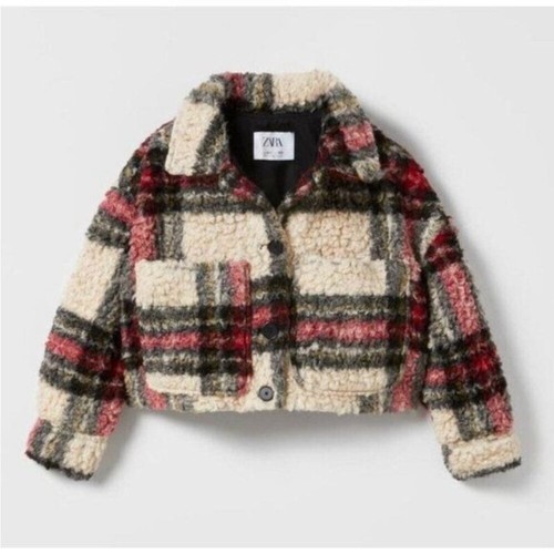 Zara giacca sherpa - giacca, unisex