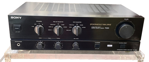 Sony f220 amplificatore - ta-f220,