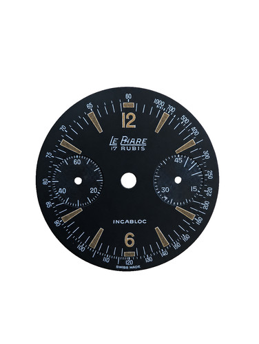 Nos phare chronograph dial - le,