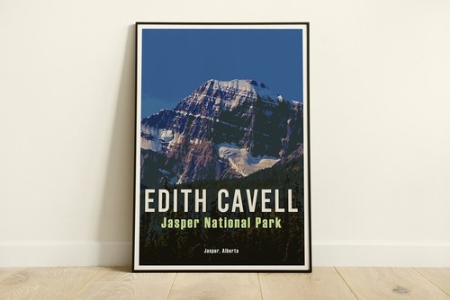Mount edith cavell - mount, jasper