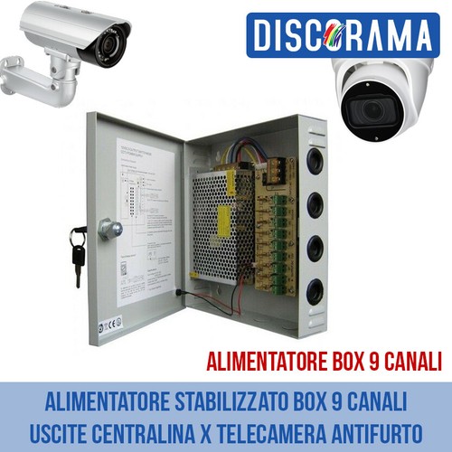 Alimentatore stabilizzato box - alimentatore,
