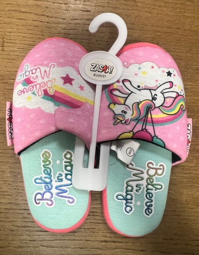 Pantofole unicorno zaska 31 - unicorno, 30/31