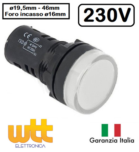 Segnalatore indicatore spia