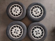 Set 4 cerchi in Lega + Gomme  - Fiat Panda 169 "5Jx13 4X98" usati (MSW)