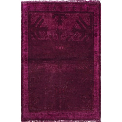 Autentico tappeto overdyed