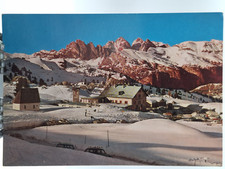 ? Vintage Cartoline dolomiti, passo sella, sasso lungo