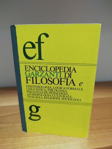 Enciclopedia garzanti - enciclopedia,