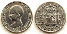 Spagna-Alfonso XIII. 50