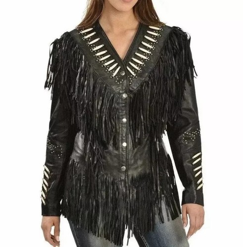 Giacca donna pelle con - in,