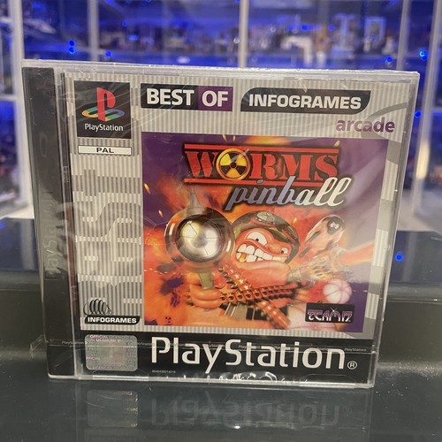 Sony ps1 worms pinball best - ps1,