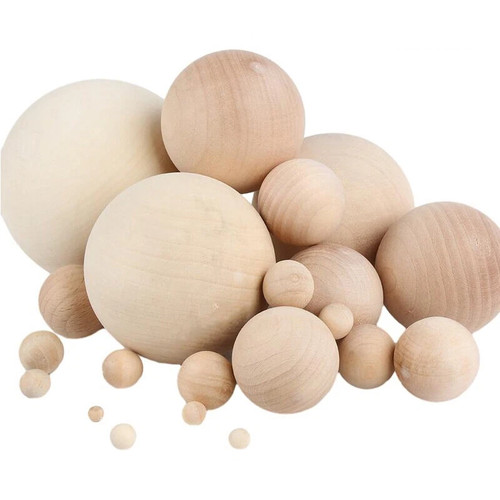 Sfere legno naturale - naturale, Ø