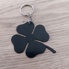 portachiavi fibra di carbonio Alfa Romeo Quadrifoglio  keychain personalizzata