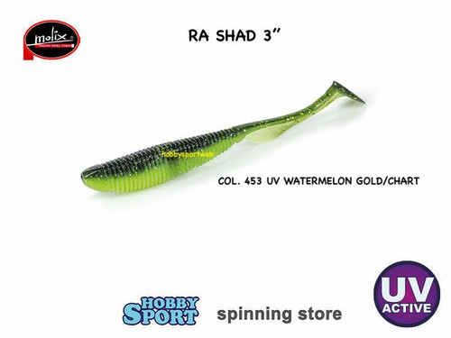 Molix shad color - 3,0",