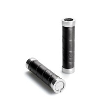 manopole in cuoio nere BR95N