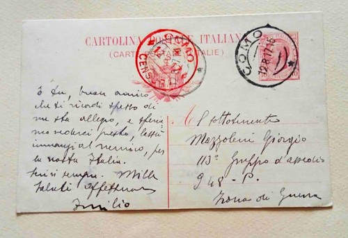 Cartolina postale - ,