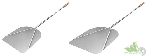 Pala acciaio inox - inox, rettangolare