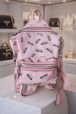 Moschino milano pink logo - pink,