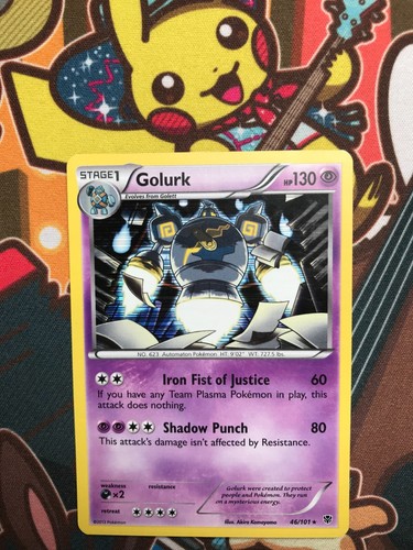 Carte pokemon golurk - carte,