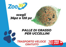 PALLE DI GRASSO  - MANGIME PER UCCELLINI + trasporto gratuito
