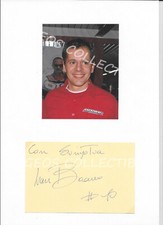 Foto e autografo pilota enduro