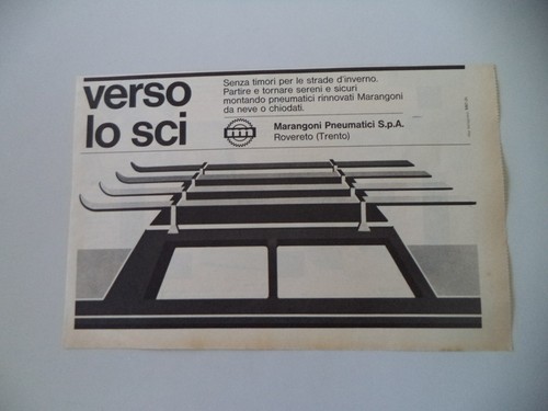Advertising pubblicità 1967 - advertising,