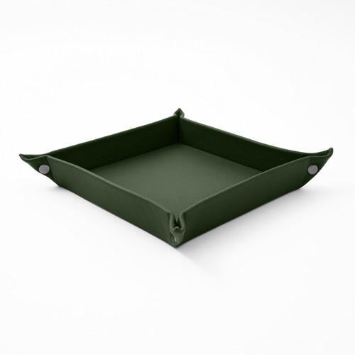 Svuotatasche pelle verde - pelle,