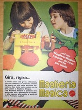 MAGLIERIA MAGICA MATTEL GIRA RIGIRA Pubblicità Advertising Werbung Publicitè