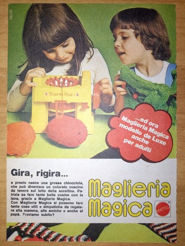 Maglieria magica mattel gira - maglieria,