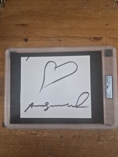 Andy Warhol ~ Firma autentica