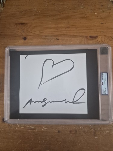 Andy warhol signed - andy,