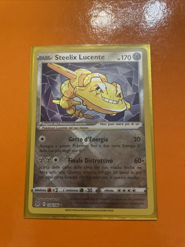 Pokemon card steelix lucente - card,