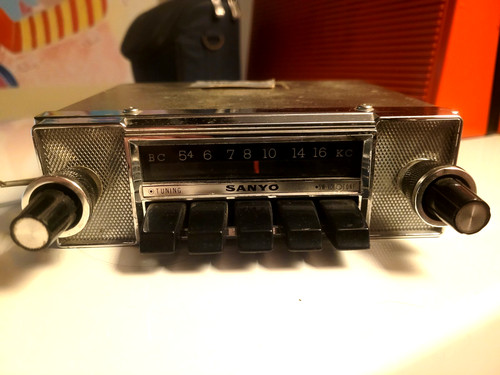 Autoradio sanyo 8206 vintage - autoradio,