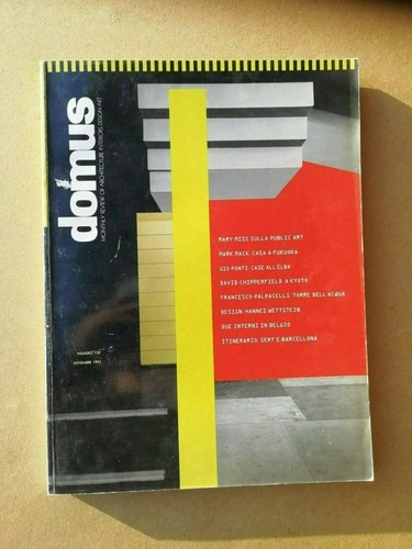 Domus 732 1991 gio ponti - 1991,