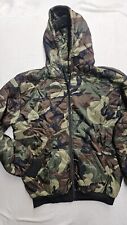 Woobie Felpa con Cappuccio Woodland M81 BDU Full Zip Parka Coperta Militare Giacca USGI Tacti