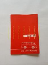 Alfa Romeo F12 - F11 - A12 - A11 DIESEL 1977 manuale uso manutenzione originale