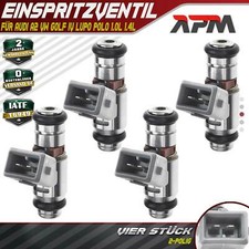 4x Iniettore Iniettore per AUDI A2 VW GOLF IV Lupo Polo 1.4L