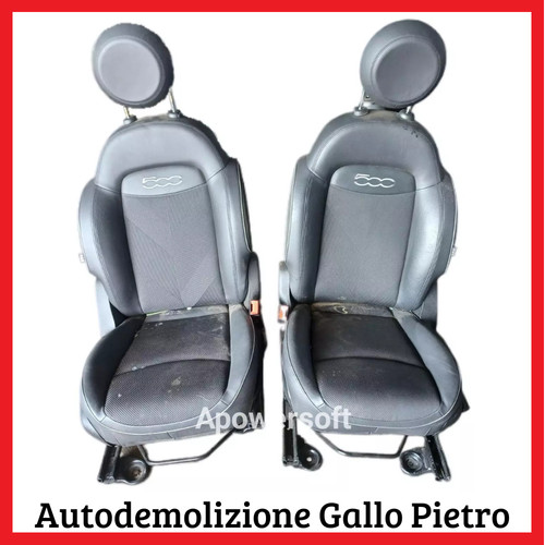 Sedili pelle fiat - pelle, 500x