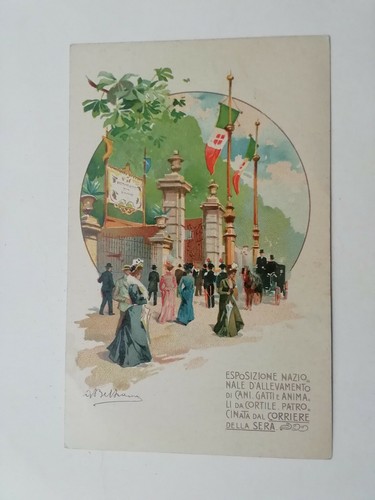 Cartolina esposizione - cartolina,