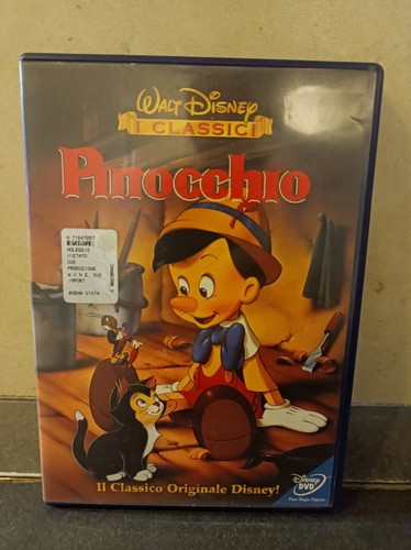 Dvd pinocchio walt - pinocchio, disney